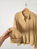 Free People Cozy Henley Sweater (L)
