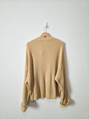 Free People Cozy Henley Sweater (L)