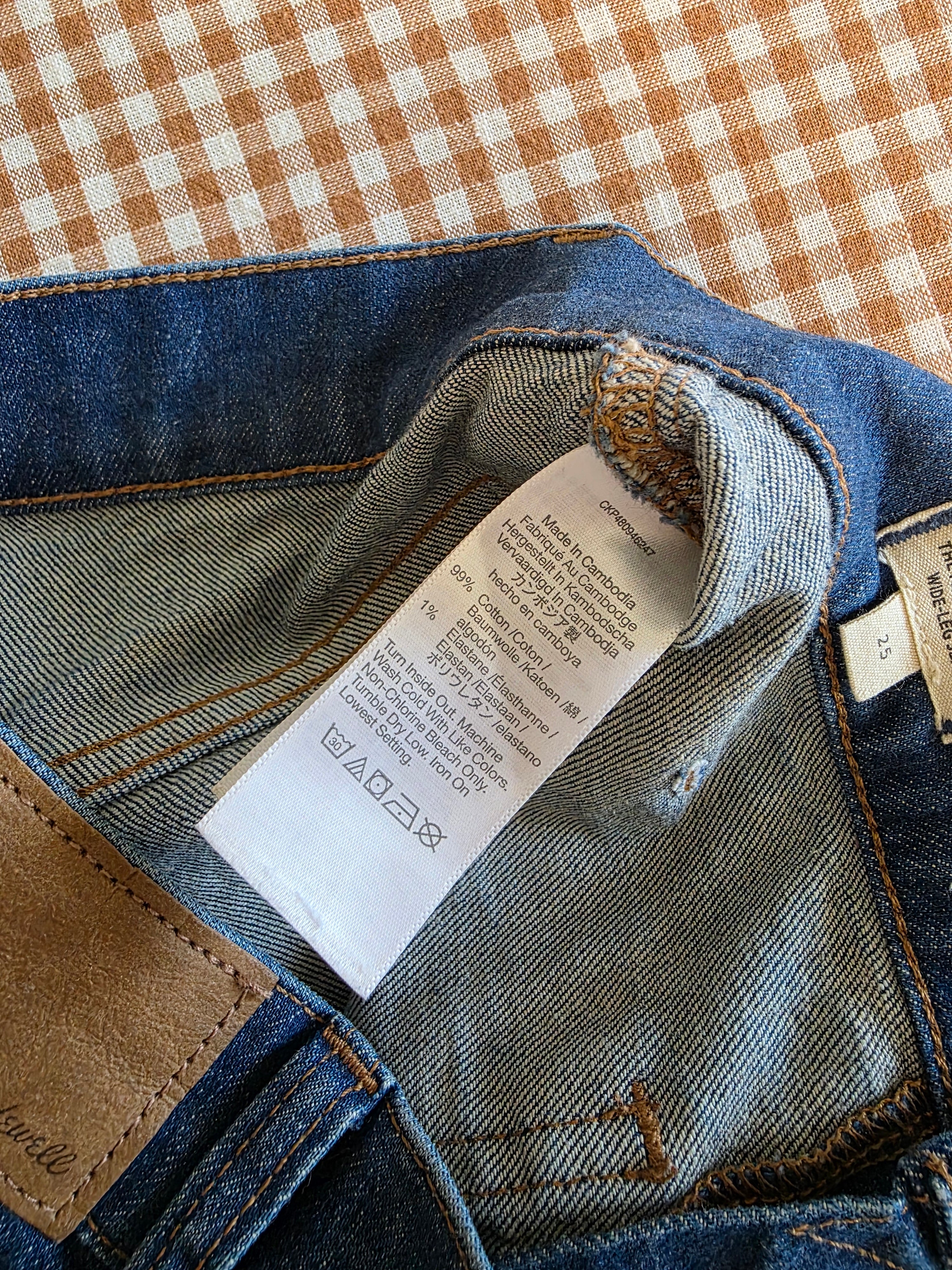 Madewell Perfect Vintage Wide Leg Jeans (25)