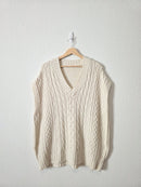 Anthropologie Oversized Sweater Vest (M)