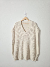 Anthropologie Oversized Sweater Vest (M)