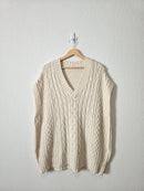 Anthropologie Oversized Sweater Vest (M)