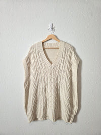 Anthropologie Oversized Sweater Vest (M)