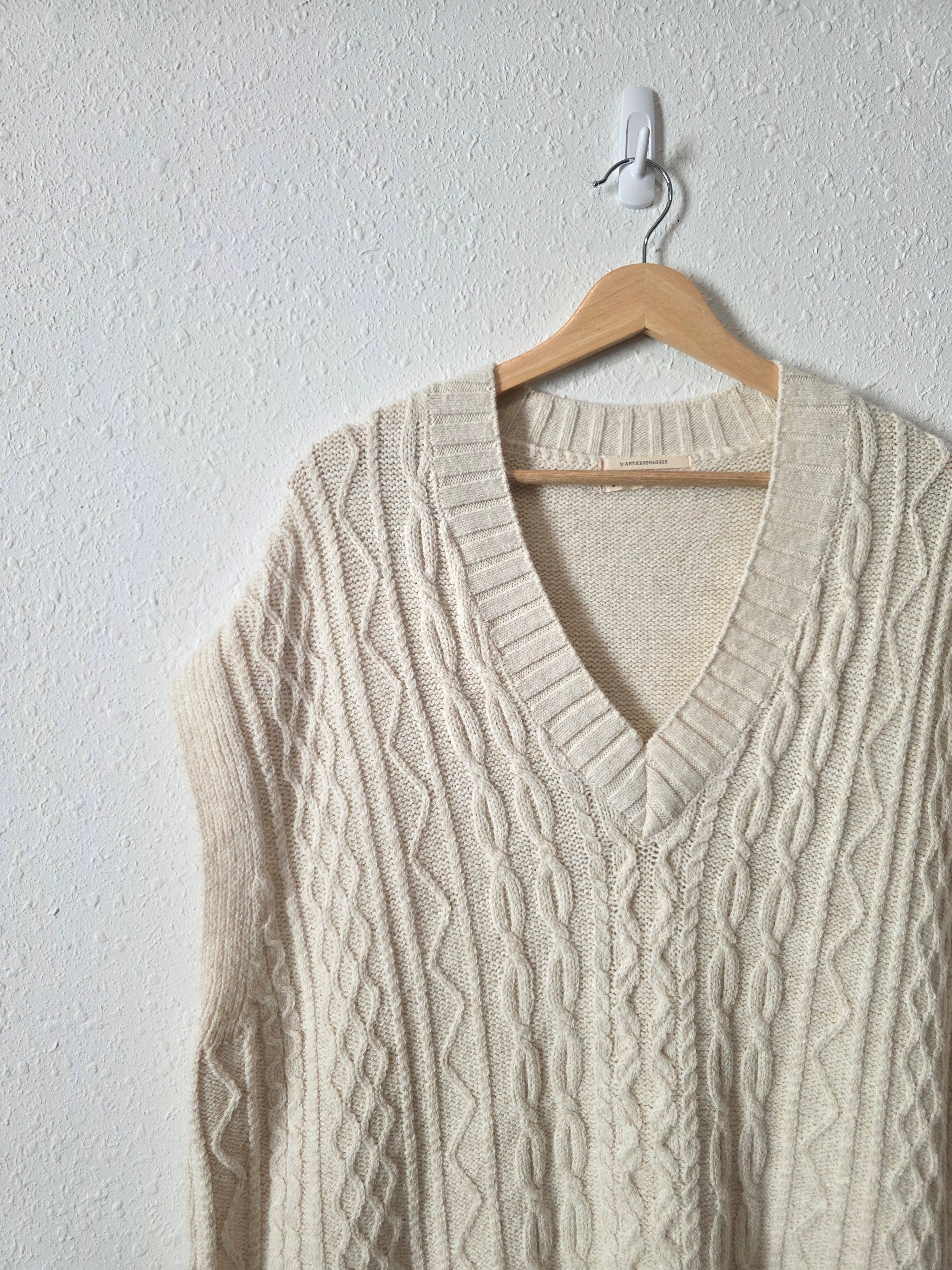 Anthropologie Oversized Sweater Vest (M)