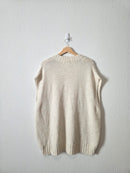 Anthropologie Oversized Sweater Vest (M)