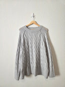 NEW Aerie Cozy Cable Knit Sweater (M)