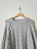 NEW Aerie Cozy Cable Knit Sweater (M)