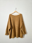 Free People Cozy Mustard Sweater (L)