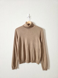 Ralph Lauren Silk Cashmere Turtleneck Sweater (M)