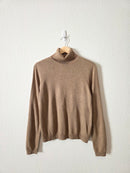 Ralph Lauren Silk Cashmere Turtleneck Sweater (M)