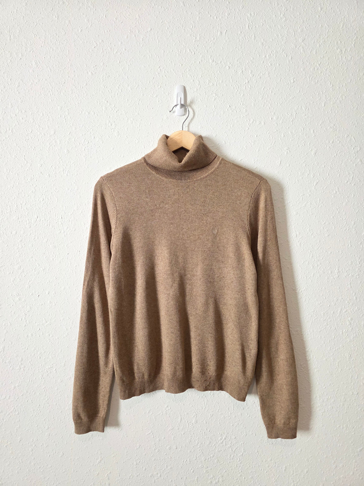 Ralph Lauren Silk Cashmere Turtleneck Sweater (M)