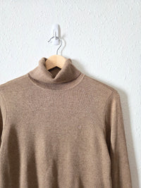 Ralph Lauren Silk Cashmere Turtleneck Sweater (M)