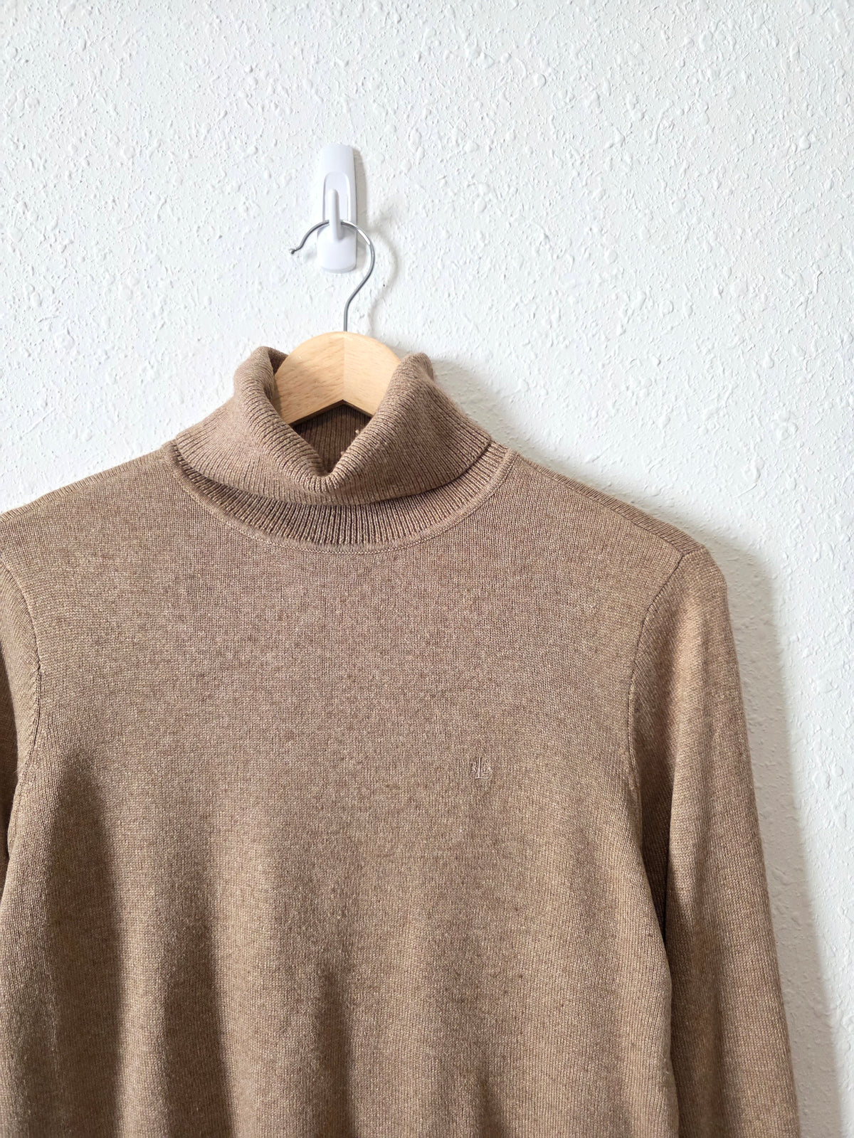 Ralph Lauren Silk Cashmere Turtleneck Sweater (M)