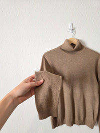 Ralph Lauren Silk Cashmere Turtleneck Sweater (M)
