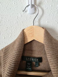 Ralph Lauren Silk Cashmere Turtleneck Sweater (M)