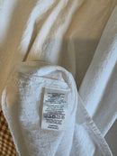 Loft Puff Sleeve Cotton Linen Top (XSP)