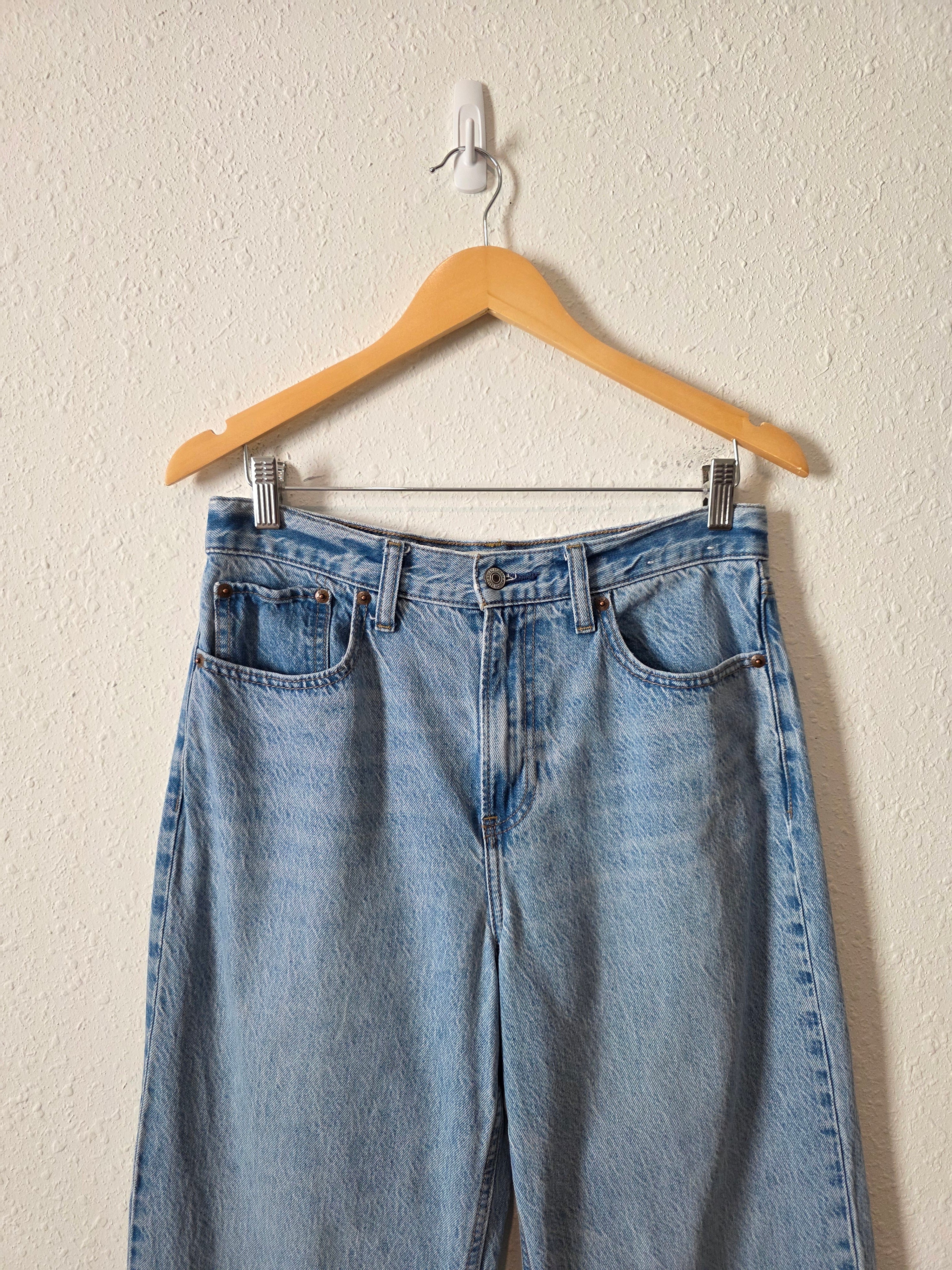 Abercrombie High Rise Loose Jeans (28)