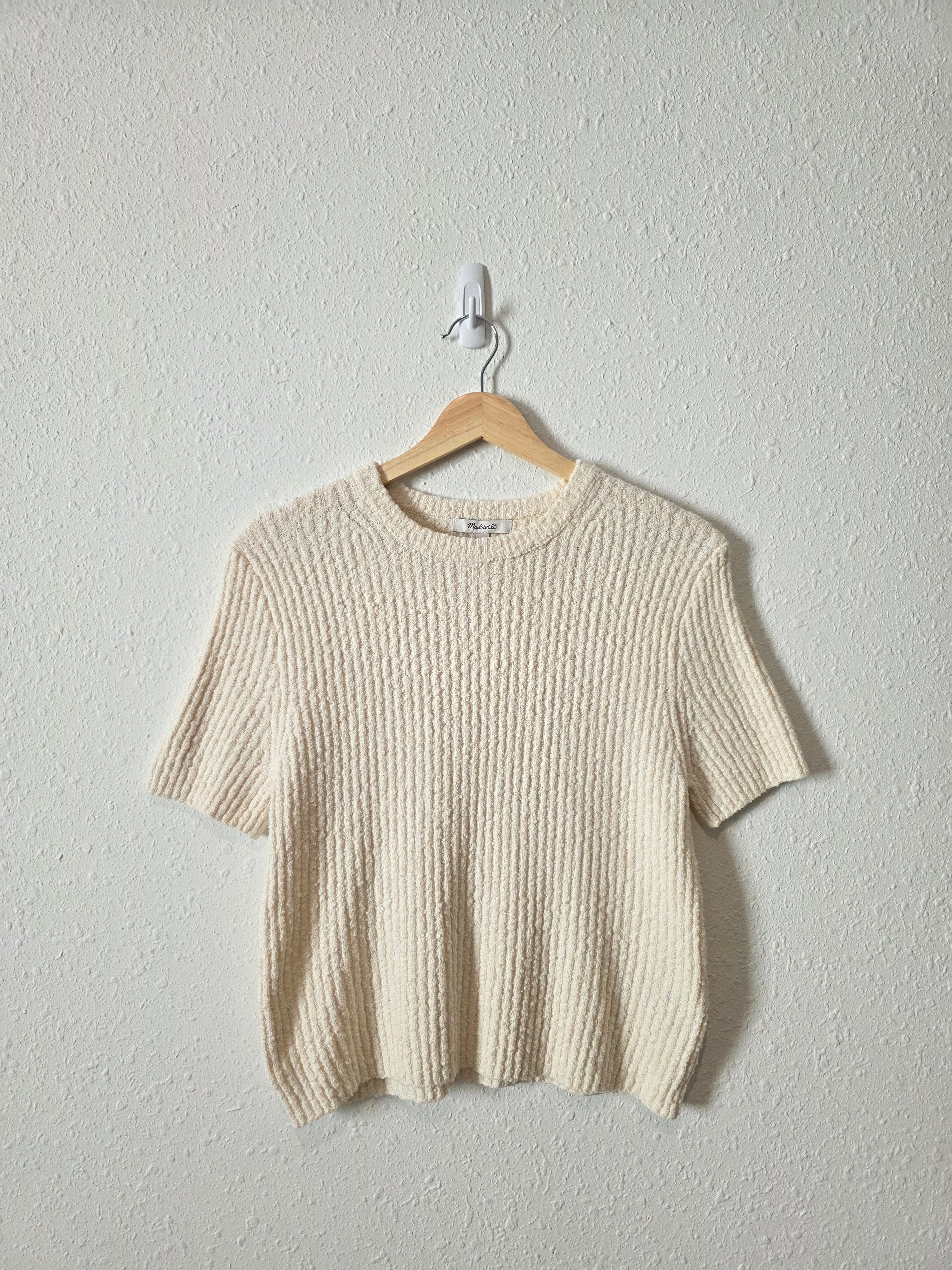 Madewell Textured Sweater Tee (M)