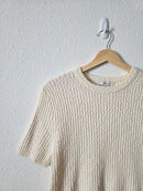 Madewell Textured Sweater Tee (M)