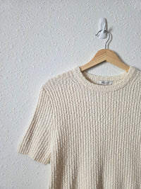 Madewell Textured Sweater Tee (M)