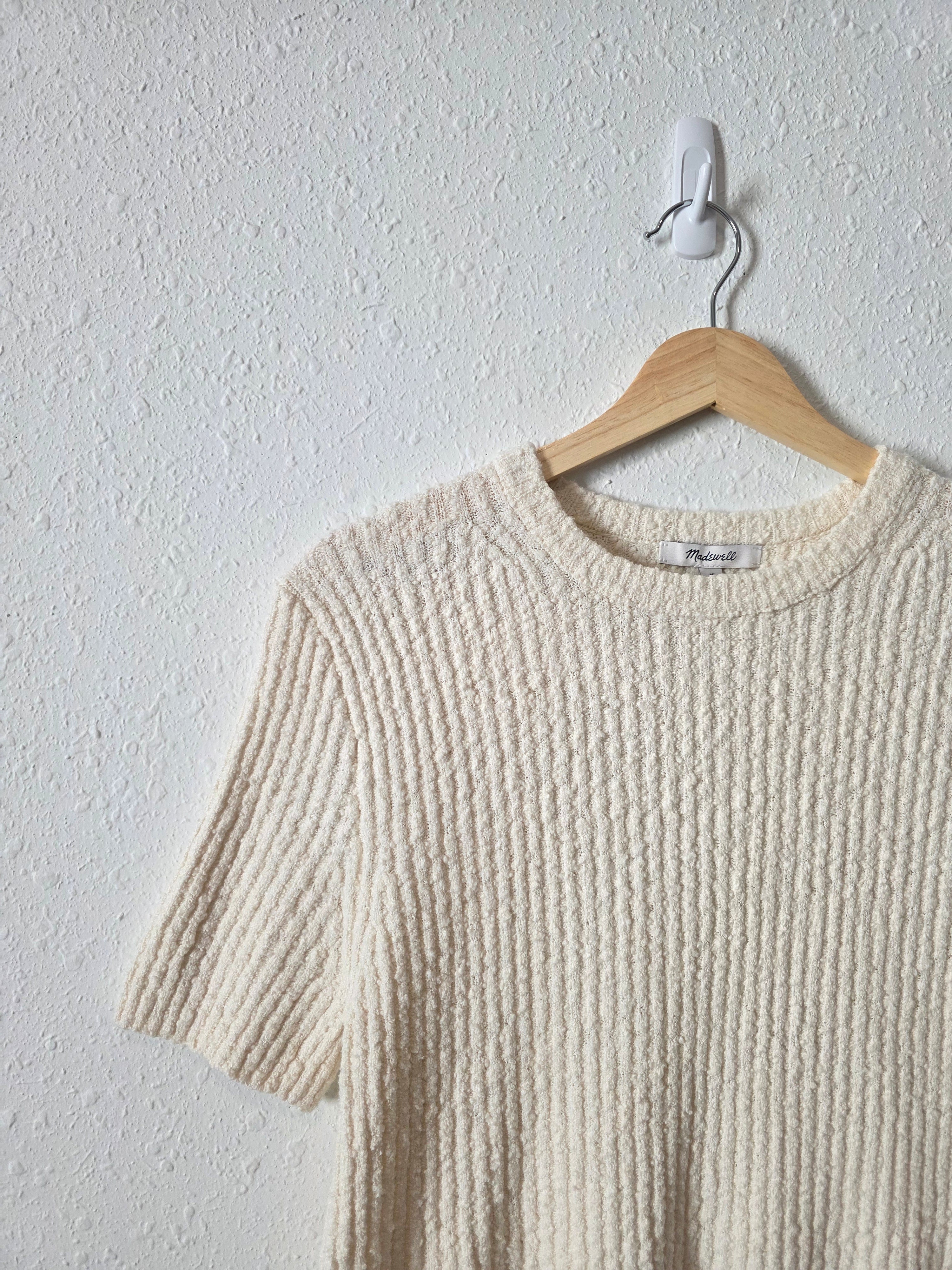 Madewell Textured Sweater Tee (M)