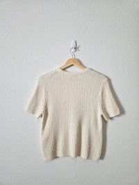 Madewell Textured Sweater Tee (M)