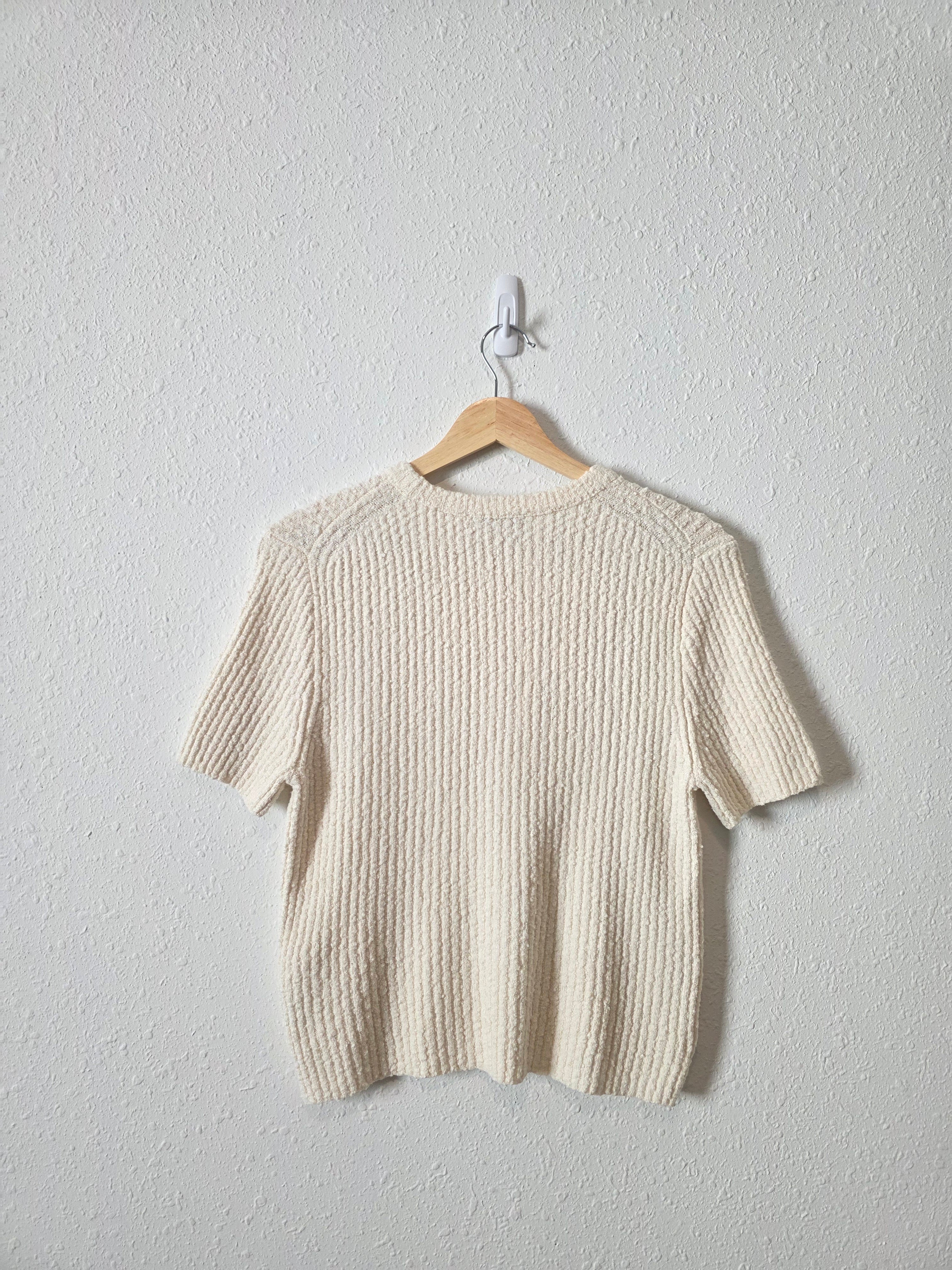 Madewell Textured Sweater Tee (M)
