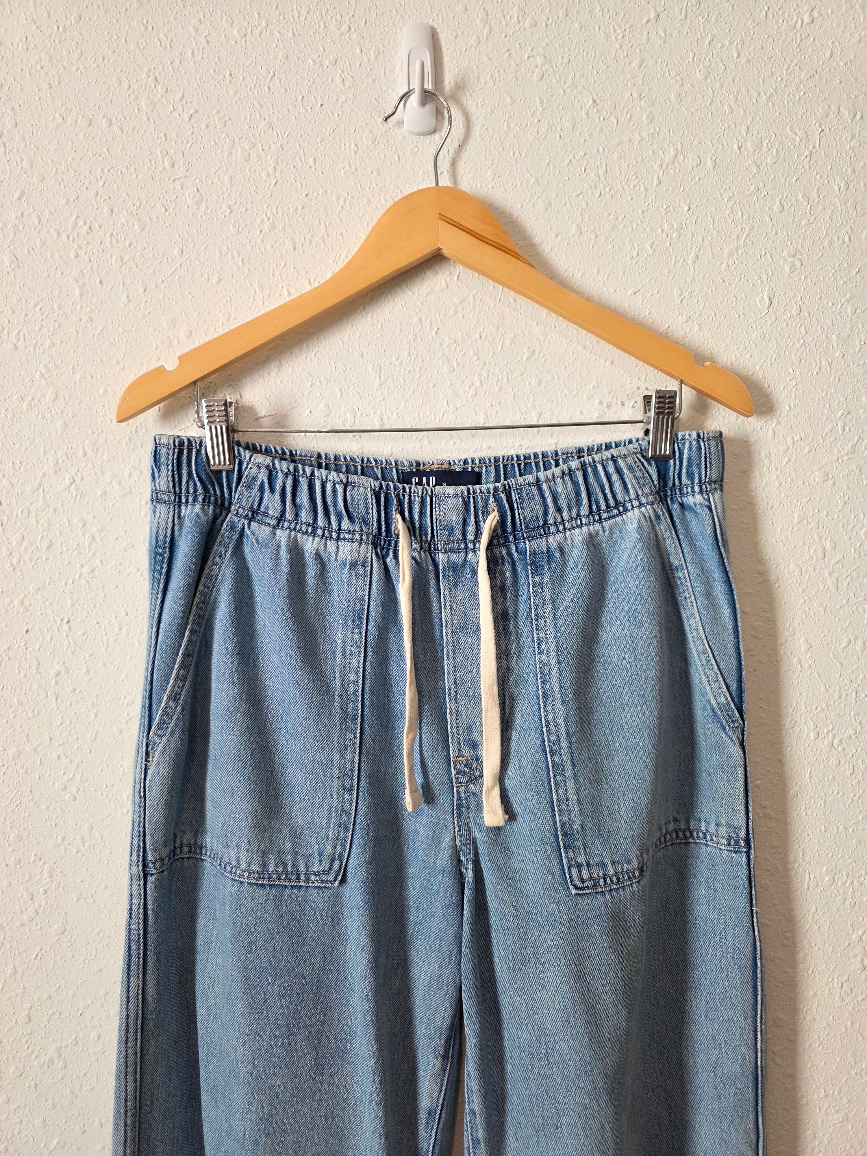Gap Pull On Barrel Jeans (S)
