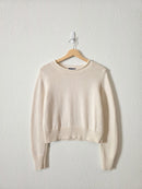 Gap Cream Cotton Rollneck Sweater (S)