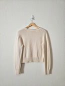 Gap Cream Cotton Rollneck Sweater (S)