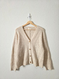 Easy Clothes Textured Cardigan (OS)