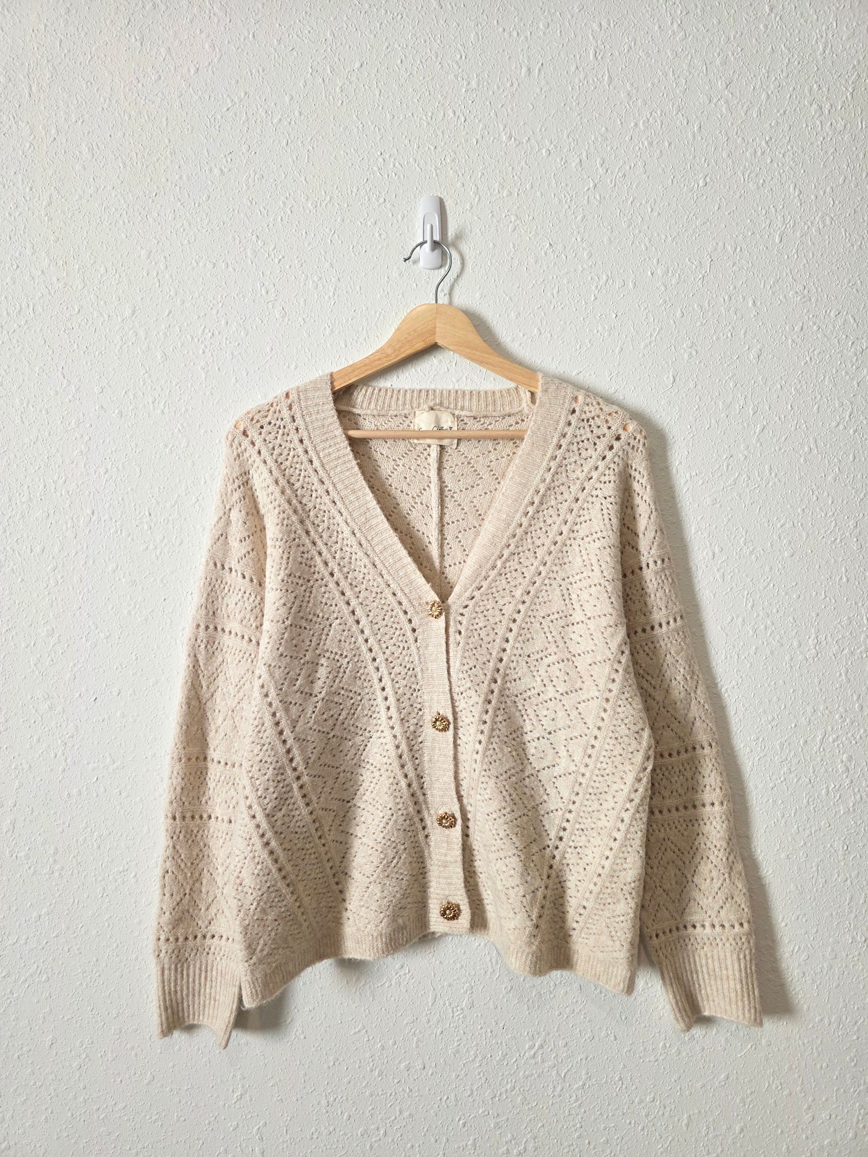 Easy Clothes Textured Cardigan (OS)