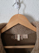 Vintage Woolrich Sherpa Quarter Zip Pullover (M)