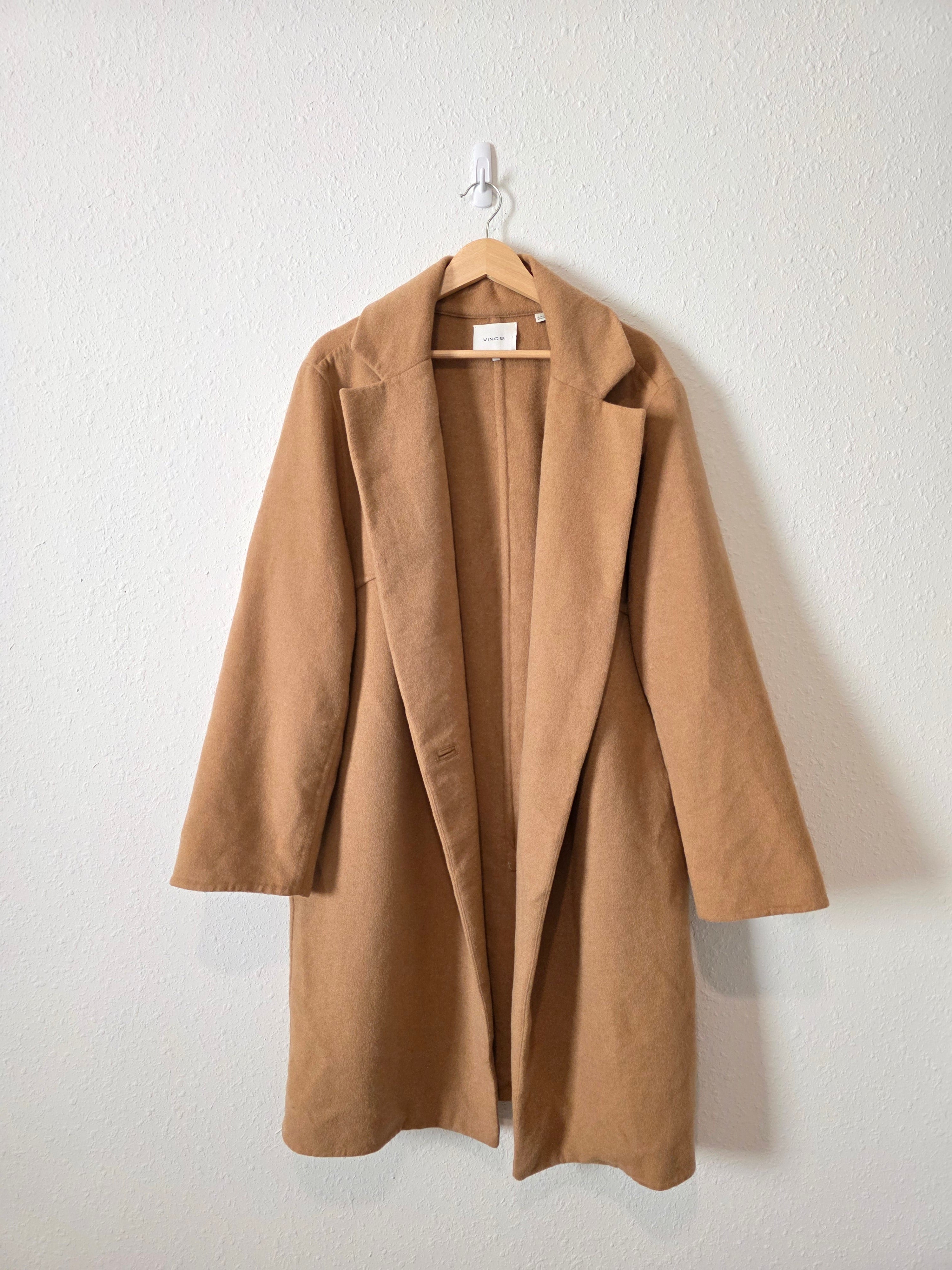 Vince Wool Blend Coat (XXL)