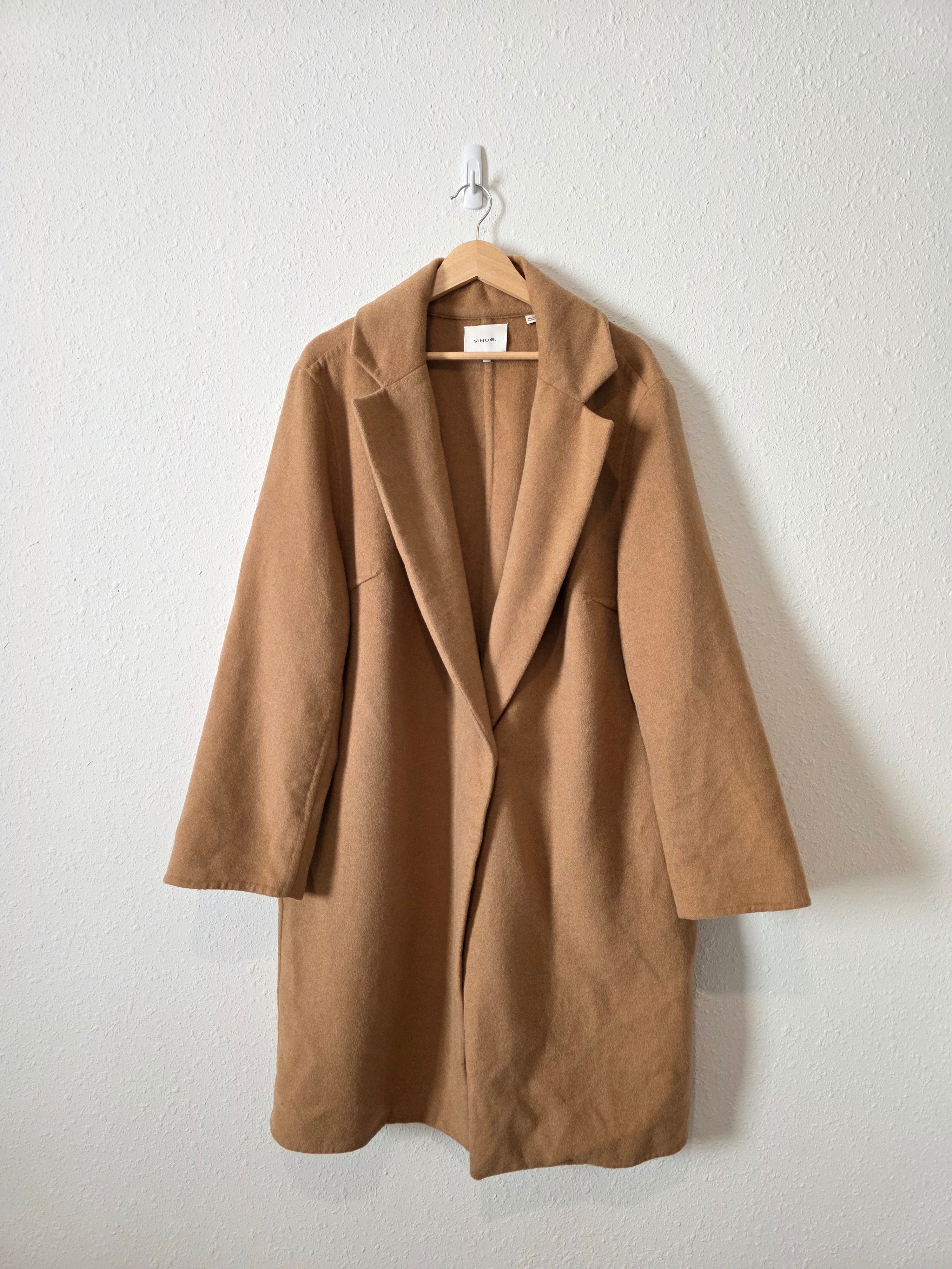 Vince Wool Blend Coat (XXL)