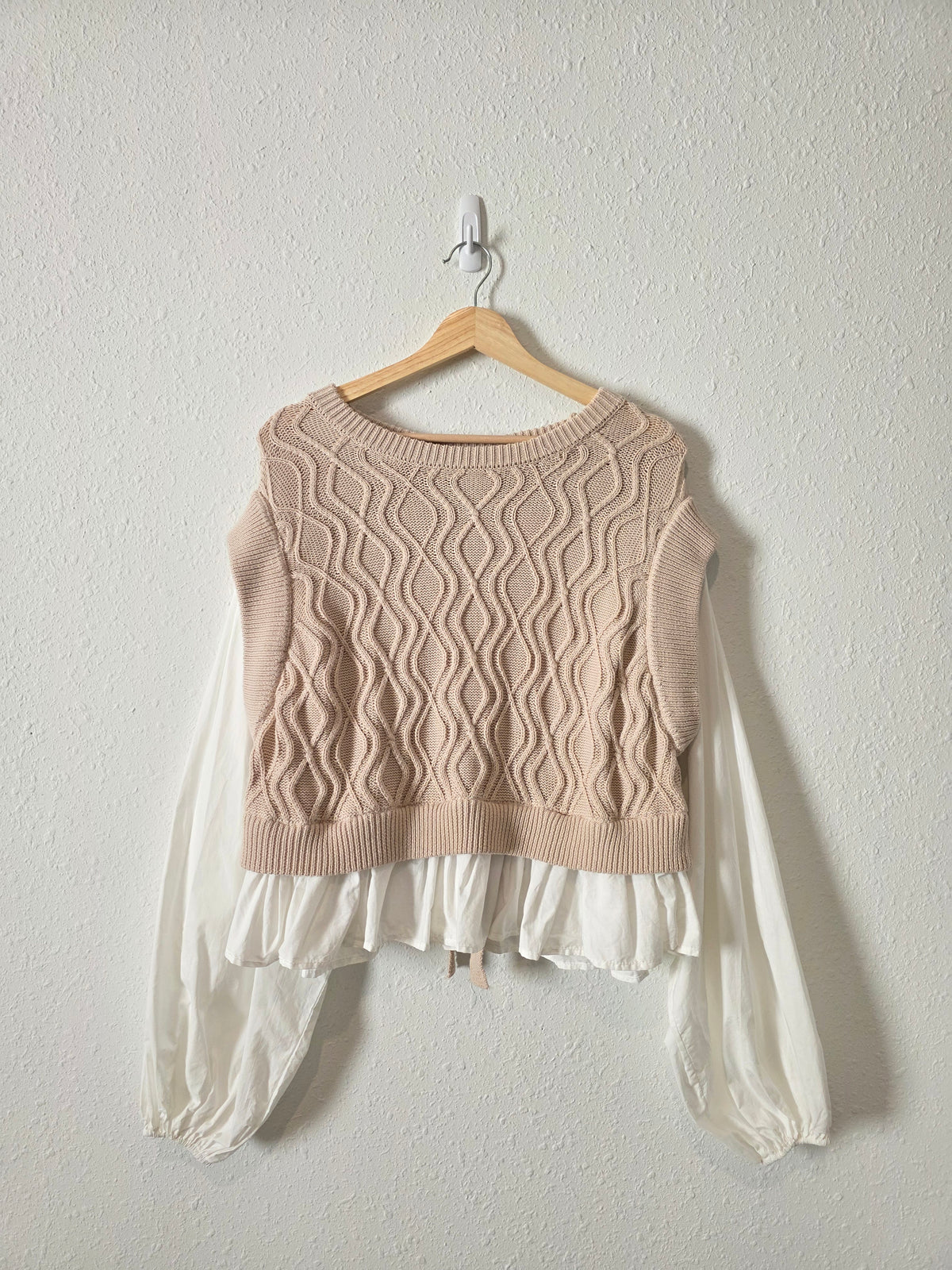 NEW Mable Knit Tie Back Sweater (M)