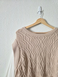 NEW Mable Knit Tie Back Sweater (M)