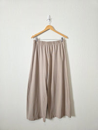 Z Supply Wide Leg Jersey Pants (L)