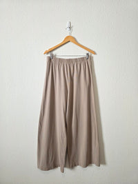 Z Supply Wide Leg Jersey Pants (L)