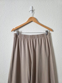 Z Supply Wide Leg Jersey Pants (L)