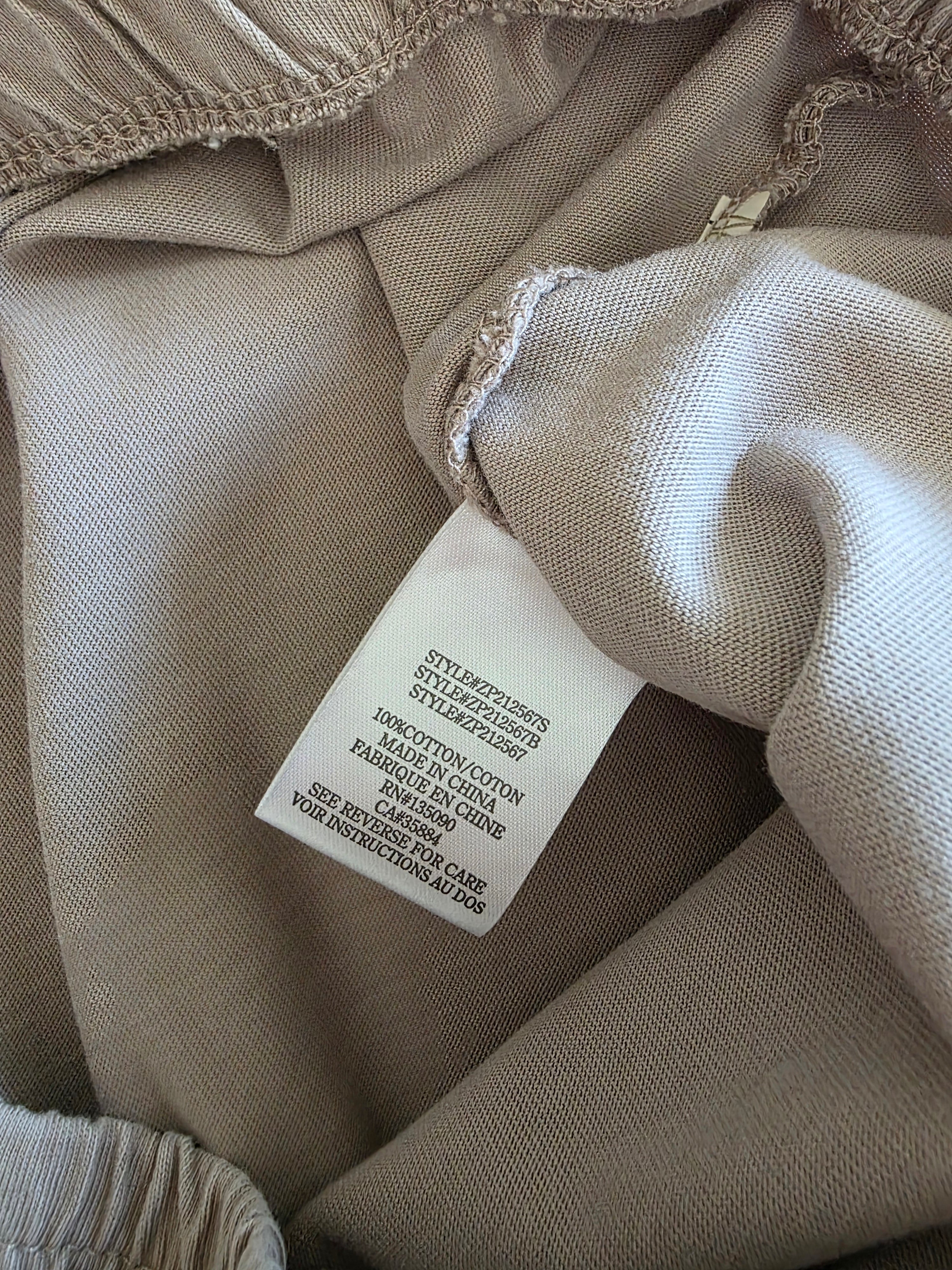 Z Supply Wide Leg Jersey Pants (L)