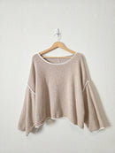Free People Slouchy Knit Sweater (L)