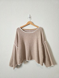 Free People Slouchy Knit Sweater (L)