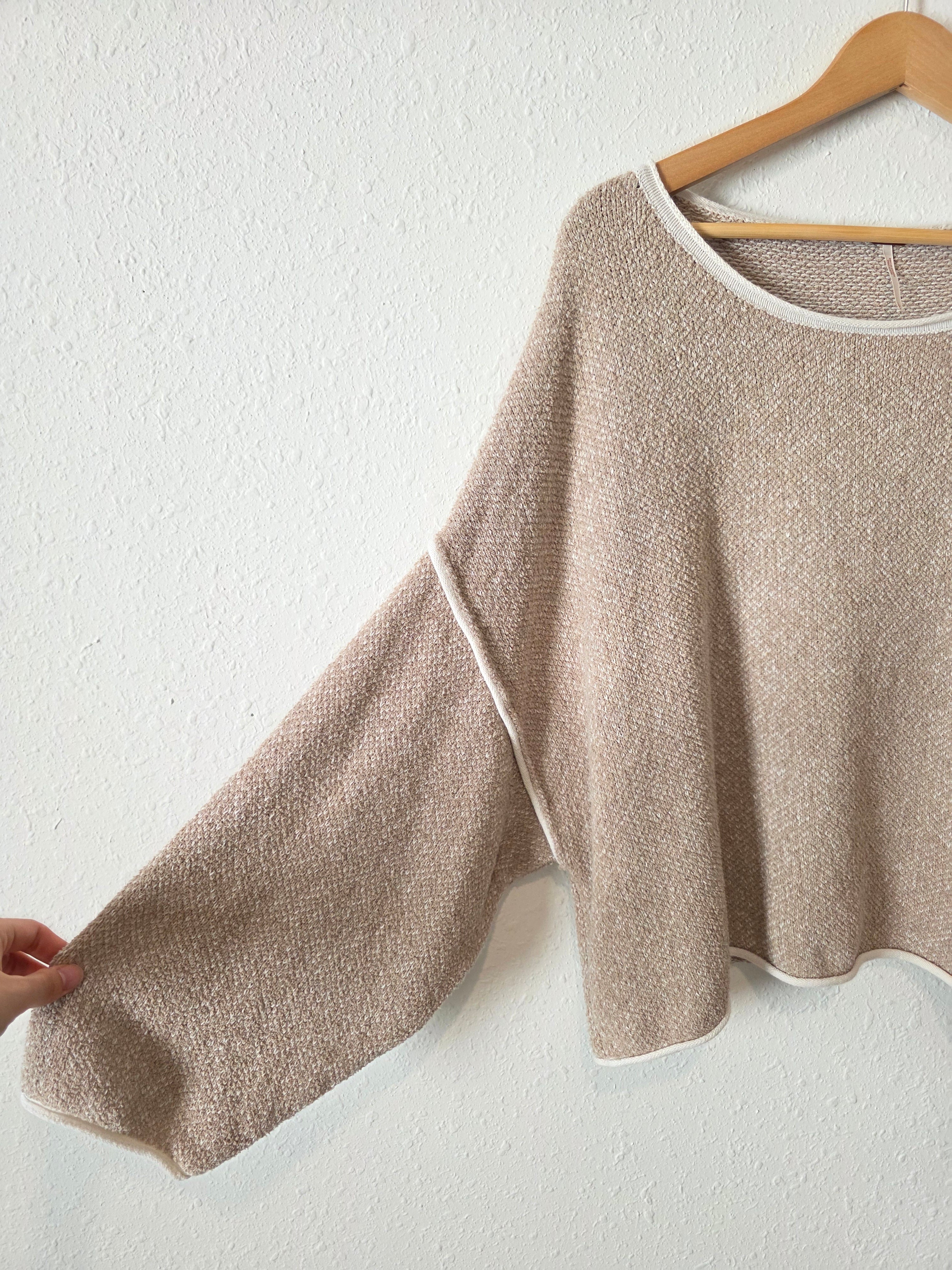 Free People Slouchy Knit Sweater (L)