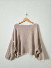 Free People Slouchy Knit Sweater (L)