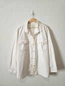 Oversized Denim Button Up Shirt (XXL)