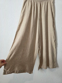 NEW Anthropologie Linen Blend Pants (M)