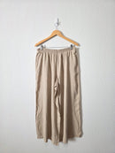 NEW Anthropologie Linen Blend Pants (M)
