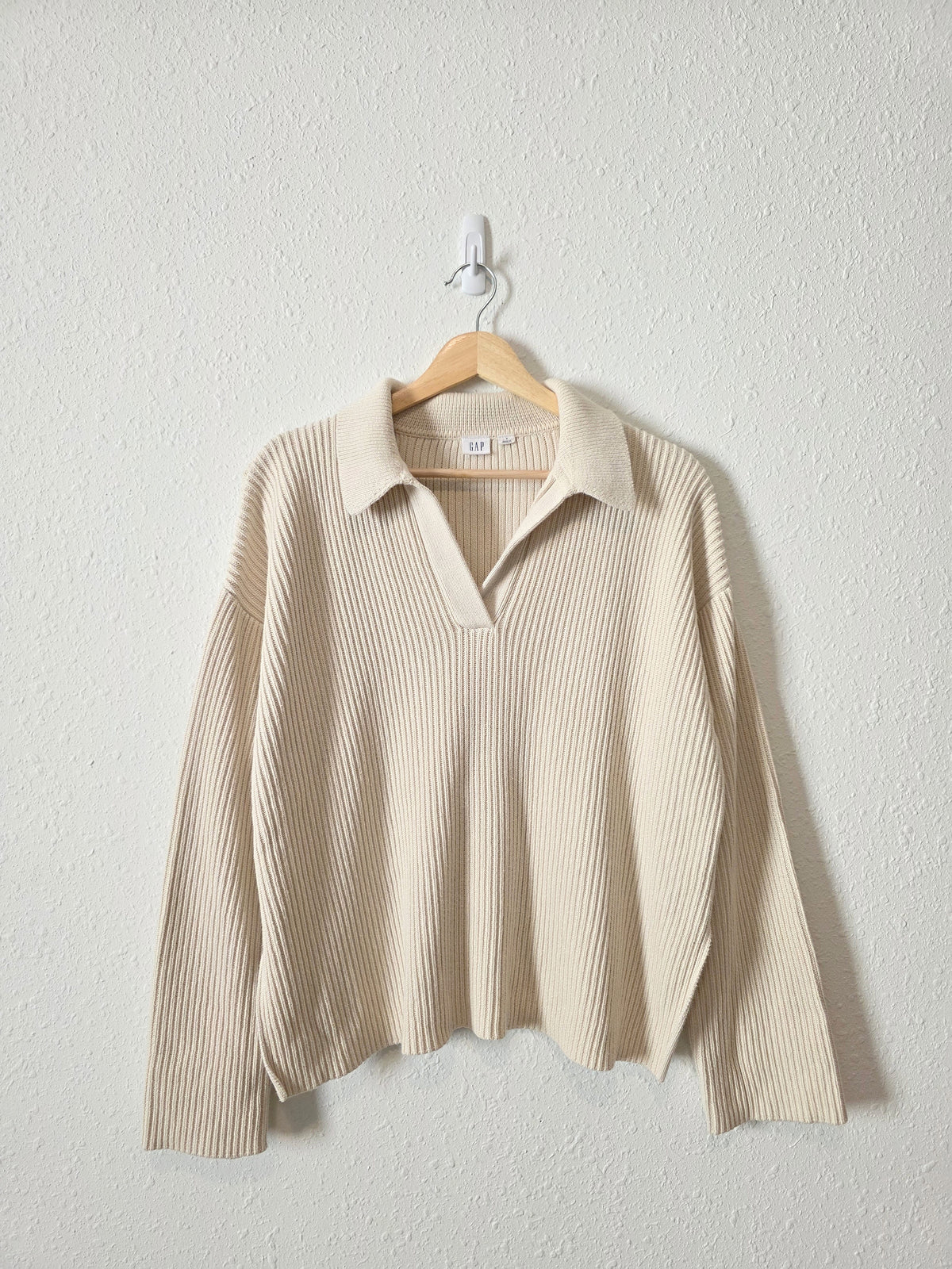 Gap Collared Cotton Sweater (S)