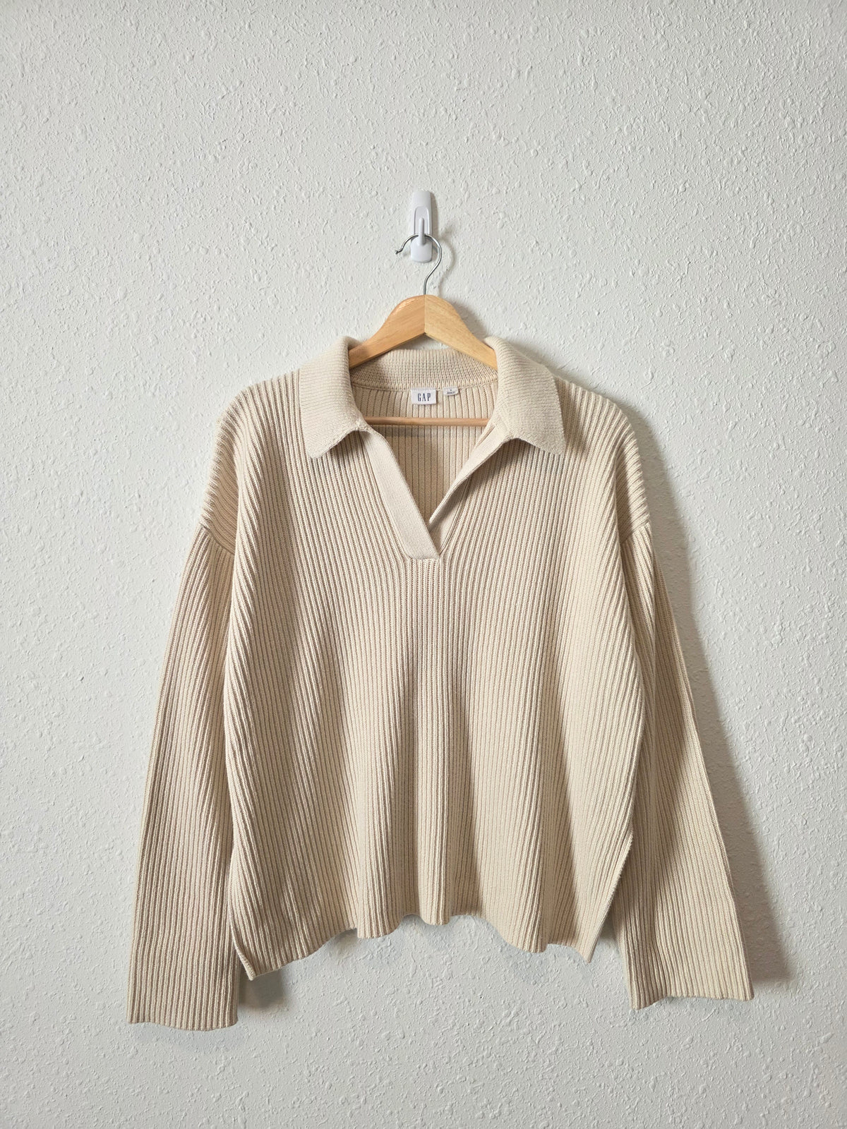 Gap Collared Cotton Sweater (S)